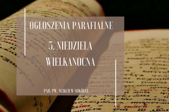 5. Niedziela Wielkanocna